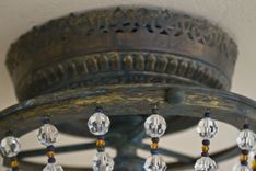 Crystal Beaded Ceiling Light 3 small