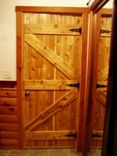 Custom Interior Pine Cabin Doors 1 small
