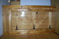 Custom Interior Pine Cabin Doors 3 small