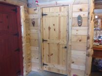 Custom Interior Pine Cabin Doors 2 small