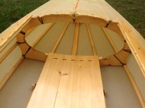 Skin On Frame Wood Kayak With Polyester Skin. 2 small