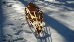 Skin On Frame Wood Kayak With Polyester Skin. 4 small