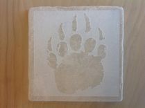 Travertine Tile Drink Coasters 1 small