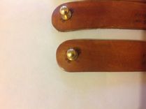 Personalized Laser Engraved Leather Bracelets. 3 small