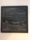 12" Laser Engraved Wall Art Glass With Color Filled Background 1 small