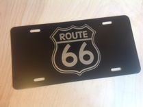 Personalized License Plate. Laser Engraved. 5 small
