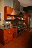 Contemporary Kitchen In Tiger Maple 3 small