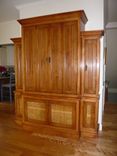 Television Cabinet W/ Distressed Finish 1 small