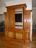 Television Cabinet W/ Distressed Finish 2 small