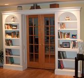 Arched Bookcases 1 small