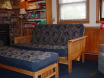 Mission (Craftsman) Style Futon Sofa/Bed 1 small