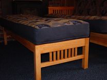 Mission (Craftsman) Style Futon Sofa/Bed 3 small