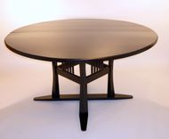 Craftsman Style Dining Table In White Ash 1 small