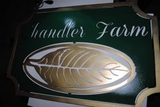 Residential Initial Name And Number Signs In Metal - Silhouette Style 6 small