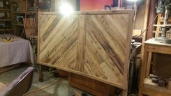 Reclaimed Wood Headboard 2 small