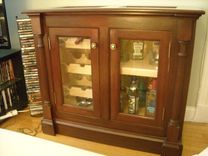Mahogany Wine Cabinet 1 small