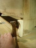 Antique Blanket Chest Restoration 3 small