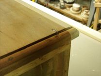 Antique Blanket Chest Restoration 5 small