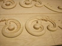 Church Podium Carvings & Scroll Relief Moldings 4 small