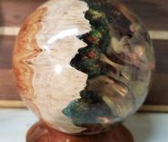 Stormy Wonderland Wood Hybrid Sphere 3 small