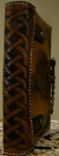 Hand Tooled Leather Bible/Journal Cover 4 small