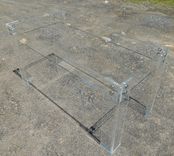 Acrylic "Button Line" Dining Table - Hand Crafted, Custom Made To Order 3 small