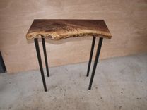 Live Edge Walnut Console Table 6 small