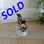 Elegant Check Pheasant Figurine Black And White Checks Decor 1 small