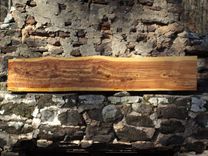 Carved Cedar Mantle Piece 1 small