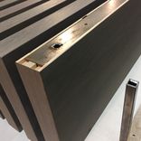 Floating Shelves W/ Weathered Oak Finish 5 small