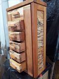 Cherry Jewelry Box With Spalted Maple And Pecan Accent 1 small