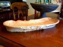 Quilted Maple "Peanut" Platter 2 small