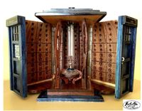 The Tardis Ring Box For Mens Size 11 Band 1 small