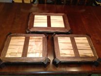Walnut And Ambrosia Maple Cutting Board - Engraved And Personalized 3 small