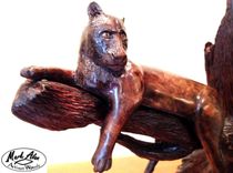Black Leopard Sculpture 1 small
