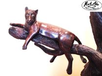 Black Leopard Sculpture 2 small