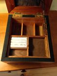 Artisan Jewelry Box Mahogany & Walnut Burl 4 small