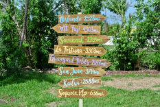 Outdoor Directional Sign. Gift For Mom And Dad For Christmas 2 small