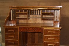 Cherry Roll Top Desk 3 small