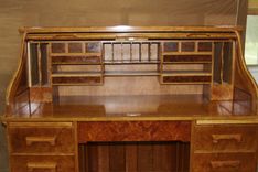 Cherry Roll Top Desk 4 small