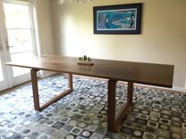 Contemporary Walnut Dining Table 1 small