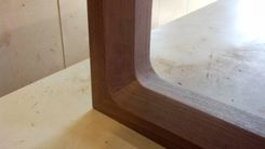 Contemporary Walnut Dining Table 5 small