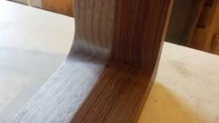 Contemporary Walnut Dining Table 6 small