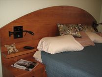 Custom King Size Pedestal Bed With Drawers 2 small