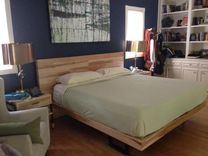 Platform Bed With Matching Nightstands 4 small
