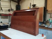 Contemporary Cherry Headboard 2 small