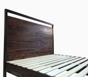 Distressed Wood Queen Bed 1 small