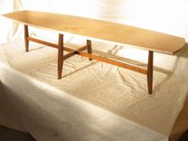 Maple On Walnut Coffee Table 1 small