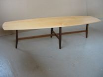 Maple On Walnut Coffee Table 2 small