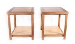 Wood End Table 3 small